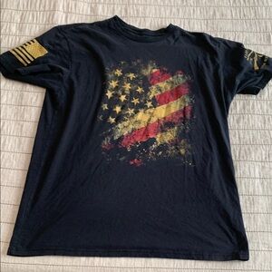 Grunt Style American Flag Tee